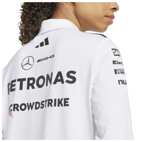 Adidas Γυναικεία μακρυμάνικη μπλούζα Mercedes AMG Petronas Formula One Team Polo Shirt